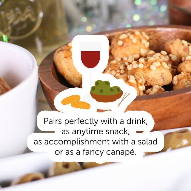 Buiteman Swiss Gruyere Cheese Biscuit Bites thumbnail 4