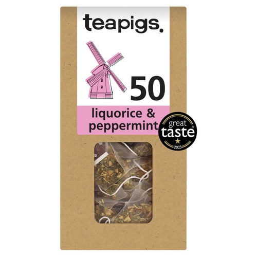 Teapigs Liquorice & Peppermint Tea Bags