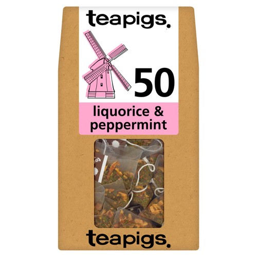 Teapigs Liquorice & Peppermint Tea Bags thumbnail 2