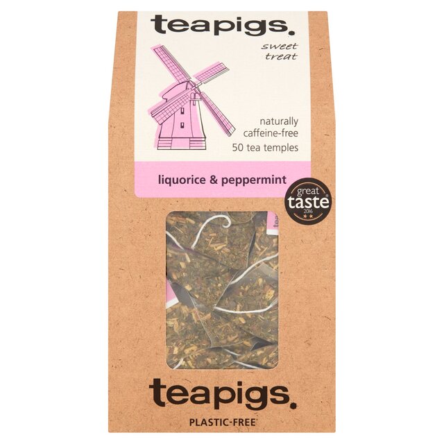 Teapigs Liquorice & Peppermint Tea Bags thumbnail 2