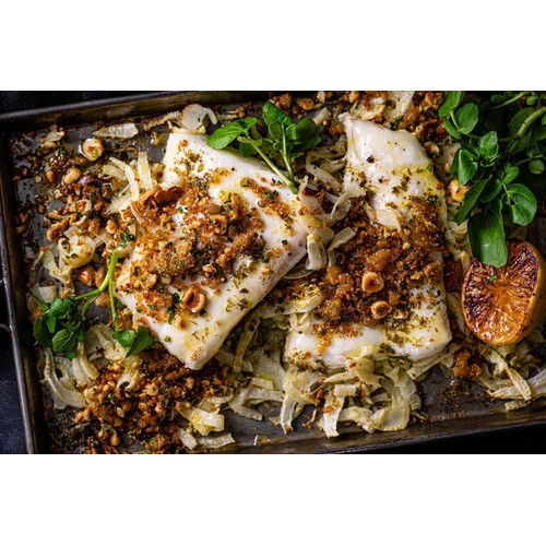 M&S 2 Halibut Fillets Frozen thumbnail 2