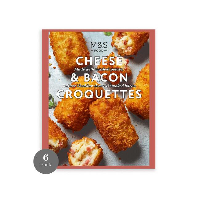 M&S 6 Cheese & Bacon Croquettes