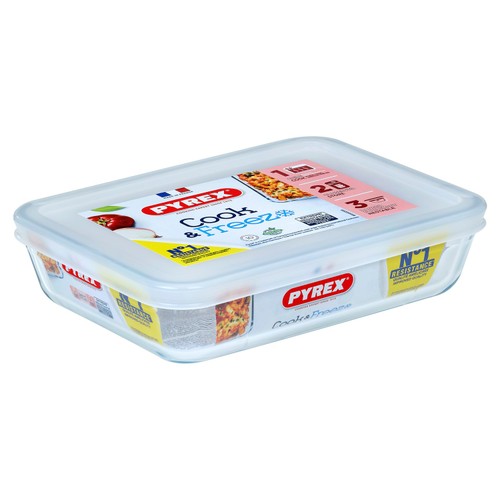 Pyrex Cook & Freeze Dish with Lid 0.8L