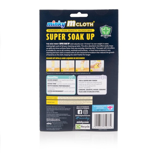 Minky Super Soak Up Microfibre Cloth thumbnail 3