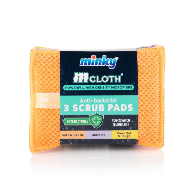 Minky M Cloth Anti Bac Scrub Pads thumbnail 2