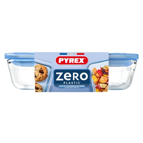 Pyrex Zero Plastic Glass Storage Container 0.8l thumbnail 2