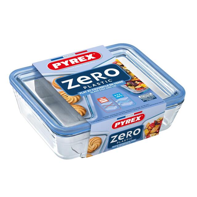 Pyrex Zero Plastic Glass Storage Container 1.6l thumbnail 2