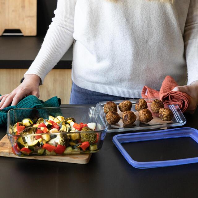 Pyrex Zero Plastic Glass Storage Container 2.7l thumbnail 6