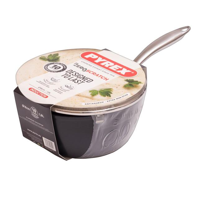 Pyrex Zero Scratch Saucepan & Lid 18cm thumbnail 2