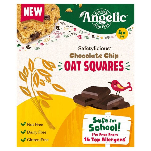 Angelic Free From Chocolate Chip Oat Squares