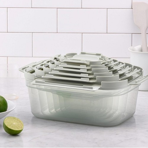 LocknLock NestnLock Sage Green Container Set, 5pc