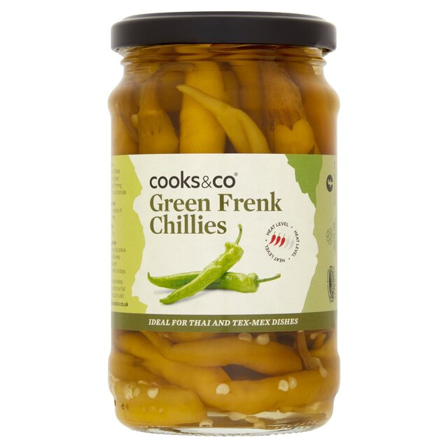 Cooks & Co Pickled Green Frenk Chillies thumbnail 2