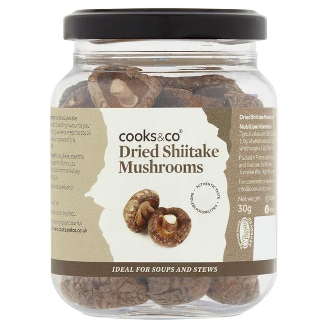 Cooks & Co Dried Shiitake Mushrooms thumbnail 2