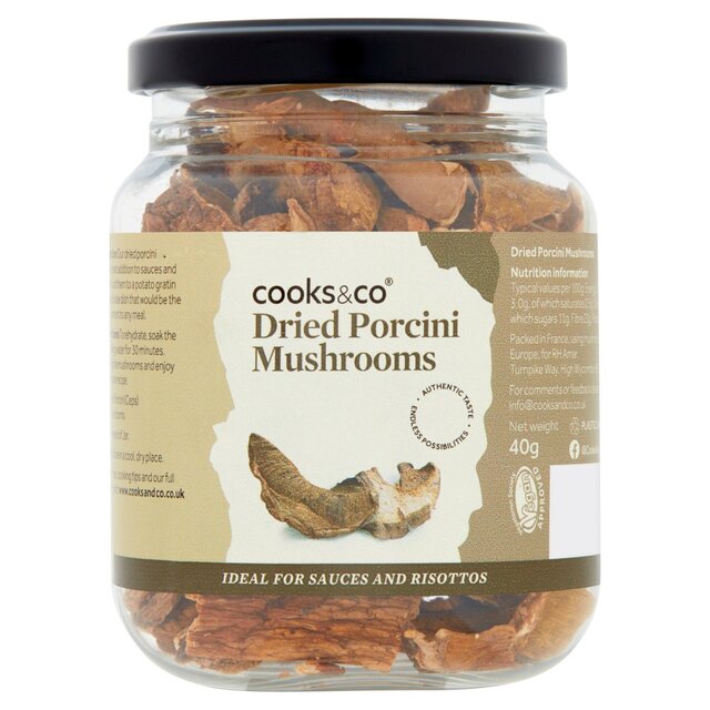 Cooks & Co Dried Porcini Mushrooms thumbnail 2