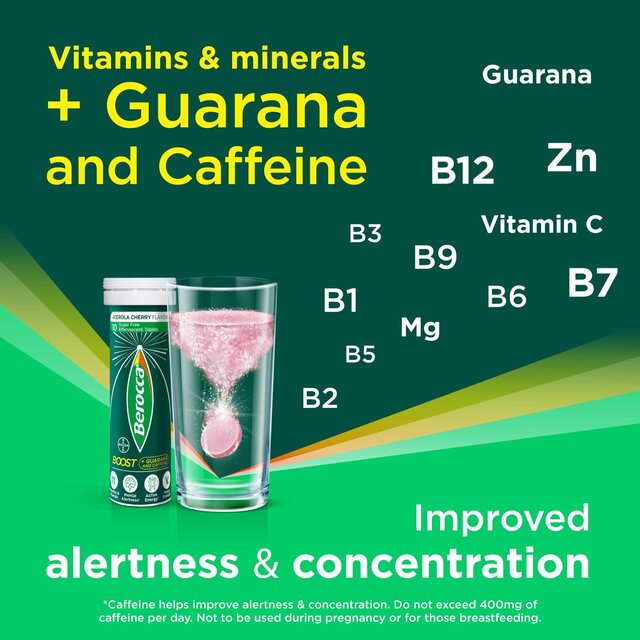 Berocca Boost Energy Vitamin Effervescent Tablets thumbnail 3