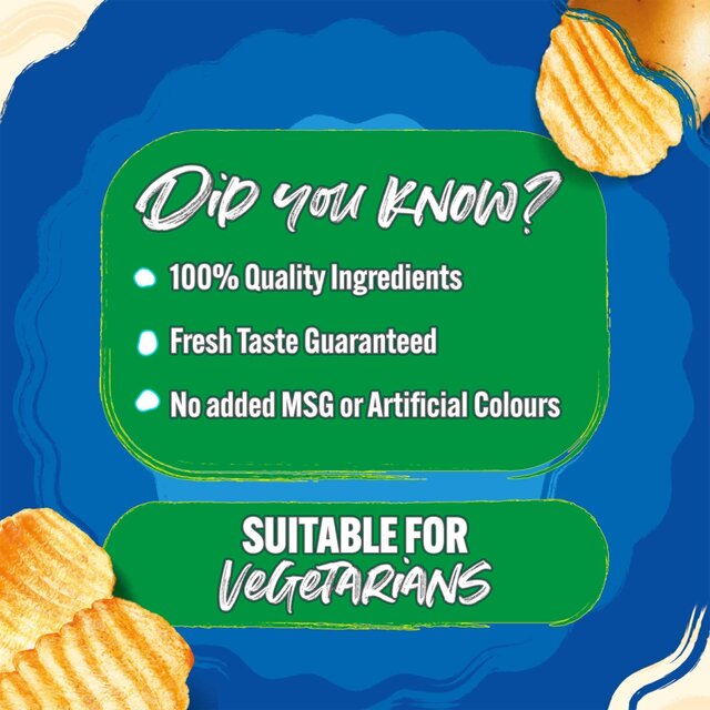 Walkers Crinkles Simply Salted Sharing Bag Crisps thumbnail 4