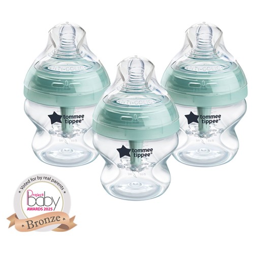 Tommee Tippee Anti-Colic Baby Bottles Slow Flow 3 pack
