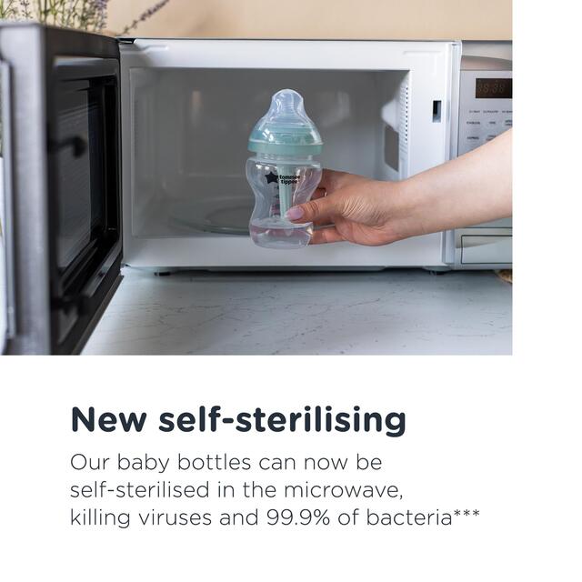 Tommee Tippee Anti-Colic Baby Bottles Slow Flow 3 pack thumbnail 7