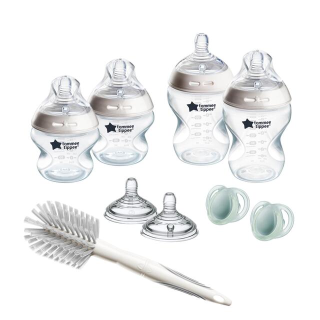 Tommee Tippee Newborn Baby Bottle Starter Kit - Natural Start - Image 1