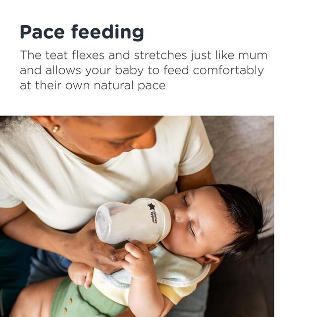 Tommee Tippee Newborn Baby Bottle Starter Kit - Natural Start thumbnail 6