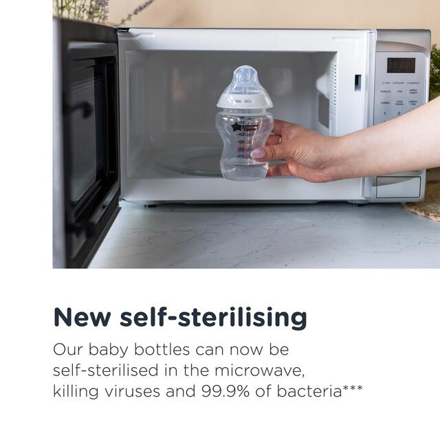 Tommee Tippee Anti-Colic Baby Bottles 3 pack thumbnail 9