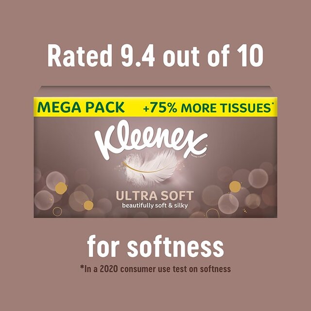 Kleenex Ultra Soft Tissues MEGA Box thumbnail 3