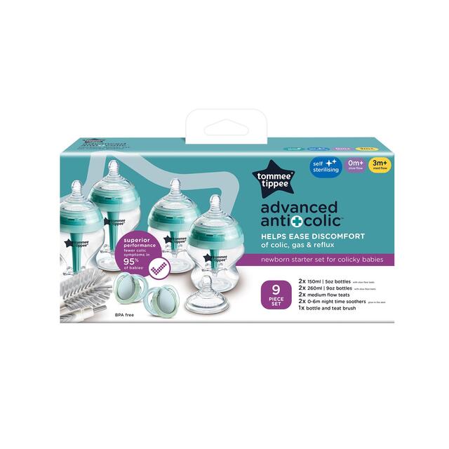 Tommee Tippee Advanced Anti-Colic Bottle Newborn Baby Starter Kit thumbnail 2