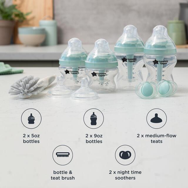 Tommee Tippee Advanced Anti-Colic Bottle Newborn Baby Starter Kit thumbnail 3