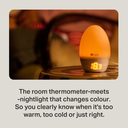 Tommee Tippee Gro Egg 2 Night Light and Digital Room Thermometer thumbnail 9