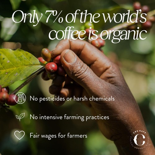 CRU Kafe Organic Fairtrade Espresso Pods 10s thumbnail 5