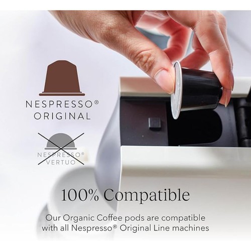 CRU Kafe Organic Fairtrade Espresso Pods 10s thumbnail 6