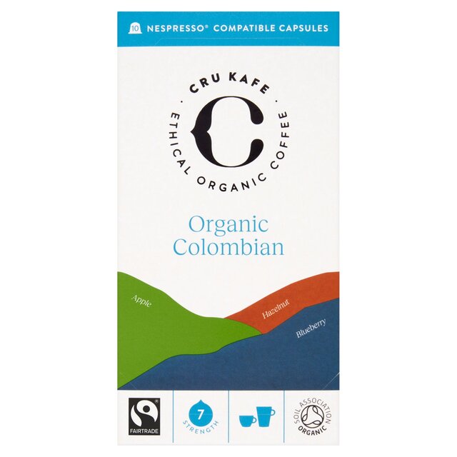 CRU Kafe Organic Fairtrade Colombian Pods 10s thumbnail 2