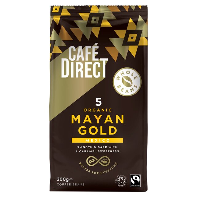 Cafedirect Fairtrade Organic Mayan Gold Mexico Coffee Beans
