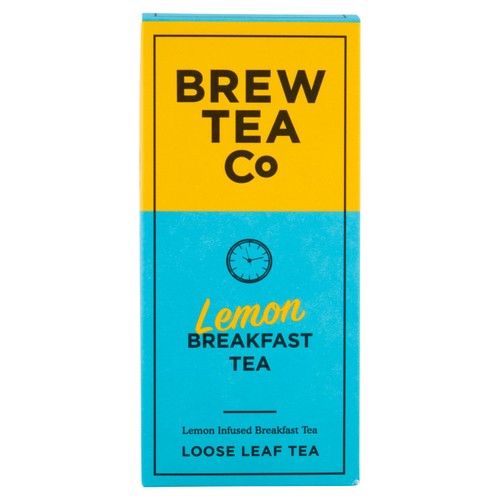 Brew Tea Co Twisted Breakfast - Lemon - 113g Loose Leaf