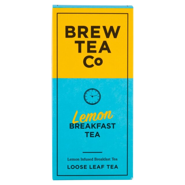 Brew Tea Co Twisted Breakfast - Lemon - 113g Loose Leaf