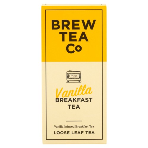 Brew Tea Co Twisted Breakfast - Vanilla - 113g Loose Leaf