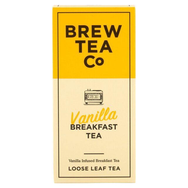 Brew Tea Co Twisted Breakfast - Vanilla - 113g Loose Leaf
