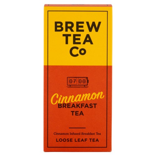 Brew Tea Co Twisted Breakfast - Cinnamon - 113g Loose Leaf