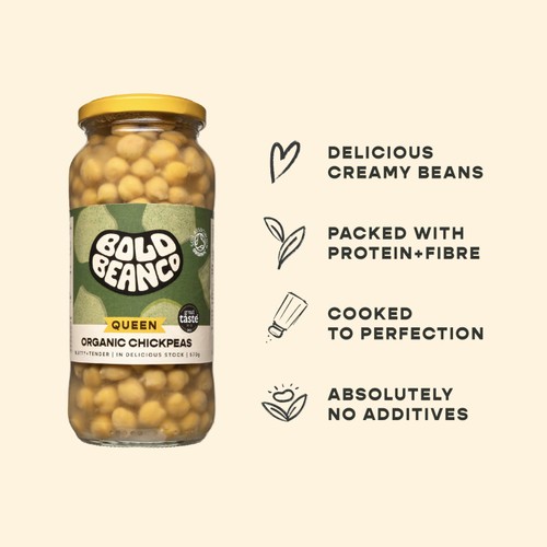 Bold Bean Co Organic Chickpeas thumbnail 3
