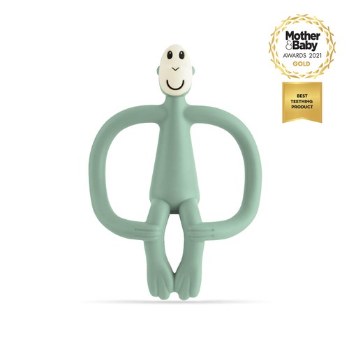 Matchstick Monkey Original Teether - Mint Green thumbnail 2