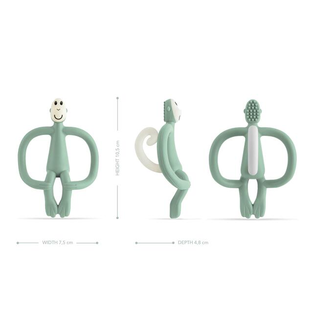 Matchstick Monkey Original Teether - Mint Green thumbnail 3