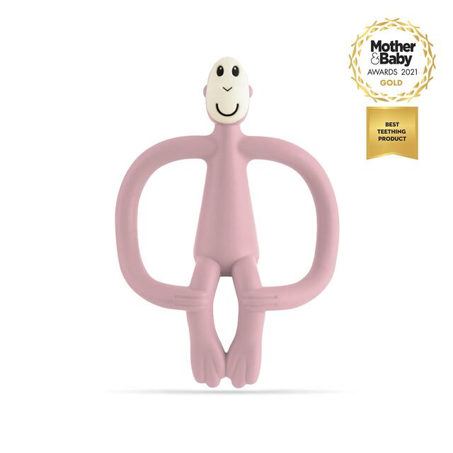 Matchstick Monkey Original Teether - Dusty Pink thumbnail 2