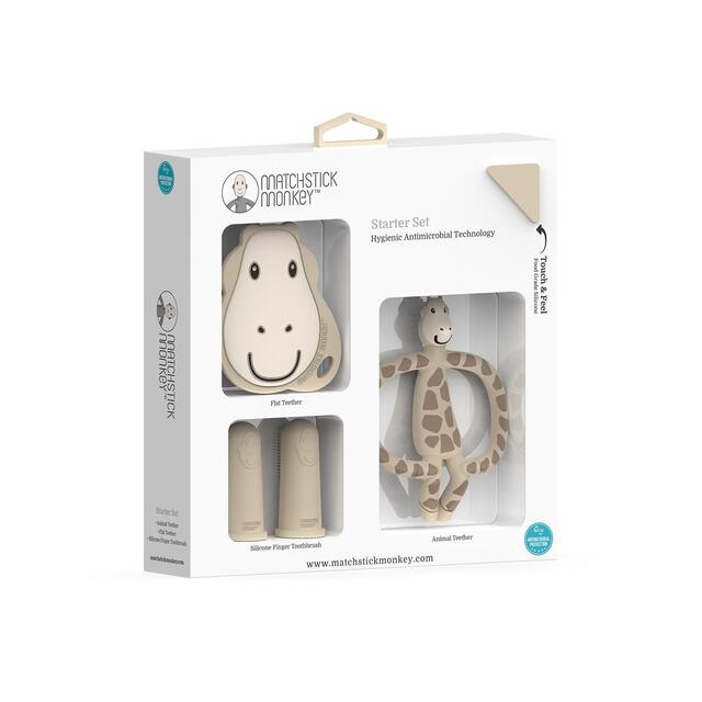 Matchstick Monkey Gigi Giraffe Teething Starter Set thumbnail 2