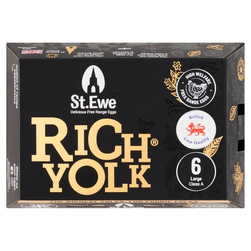 St Ewe Opulent Large Rich Yolk Free Range Eggs
