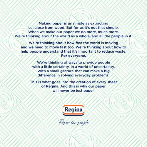 Regina Blitz Giant Kitchen Roll 260 All Purpose Sheets 1 Roll thumbnail 5