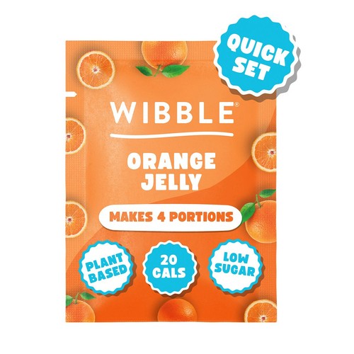 Wibble Orange Jelly Crystals
