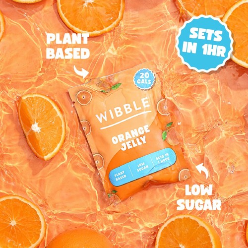 Wibble Plant-based Orange Jelly Crystals thumbnail 4