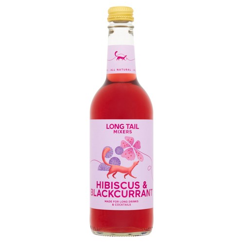Long Tail Mixers Hibiscus & Blackcurrant