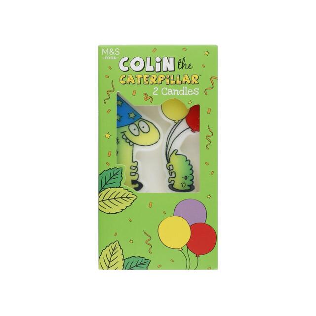M&S Colin the Caterpillar Shaped Candles