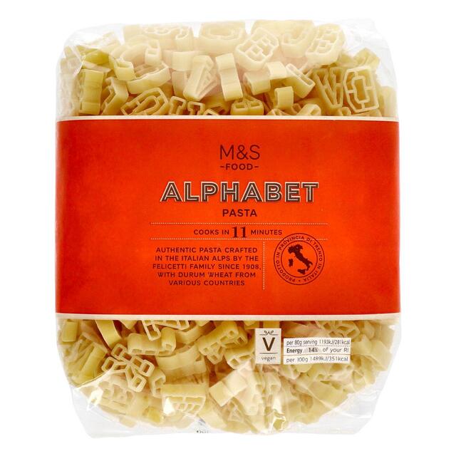 M&S Alphabet Pasta